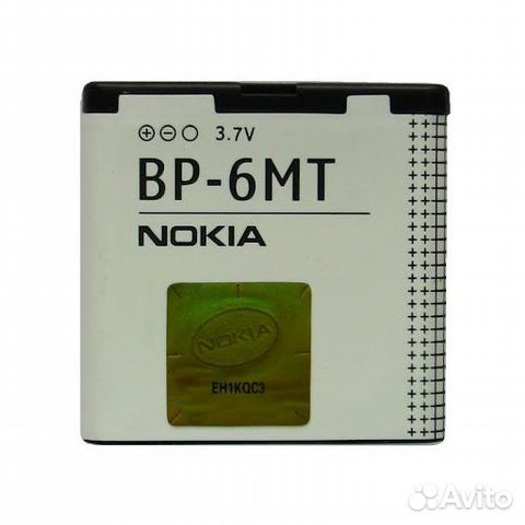 Аккумулятор для Nokia BP-6MT новый оригинальный 89082901939 купить 1