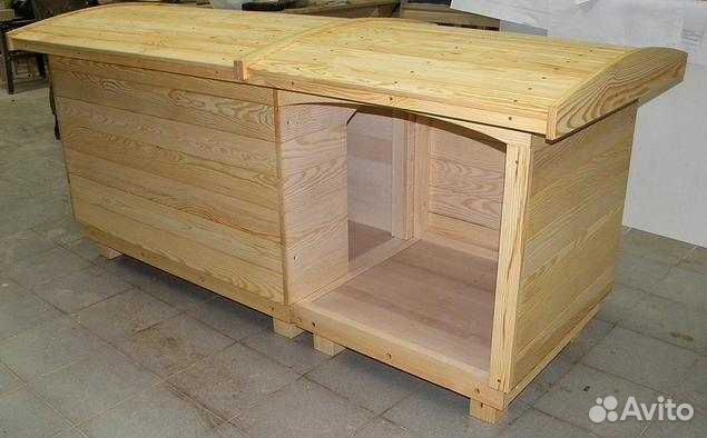 Тёплая будка 2х3 с деревянным полом для хаски купить на Зозу.ру - фотография № 4