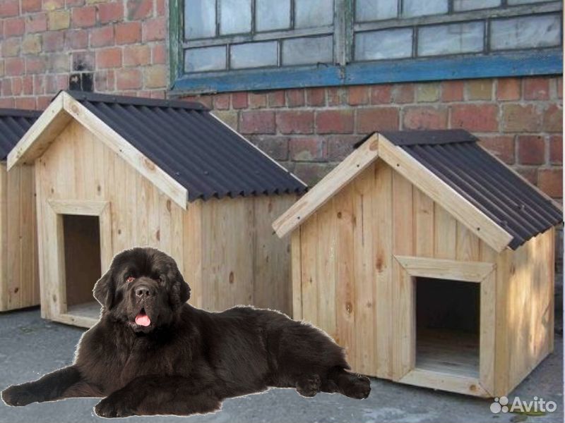 Будка для собак с деревянными полами 2х2 купить на Зозу.ру - фотография № 5