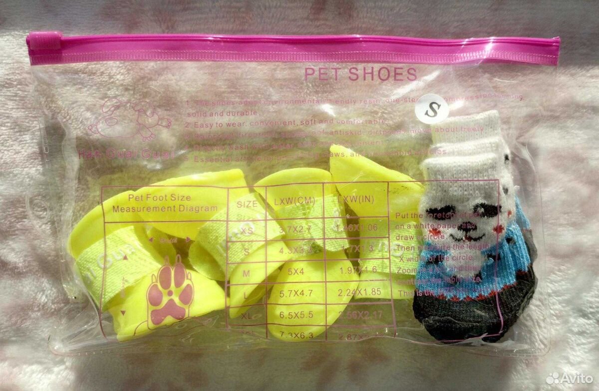 Обувь для собак + носочки купить на Зозу.ру - фотография № 3