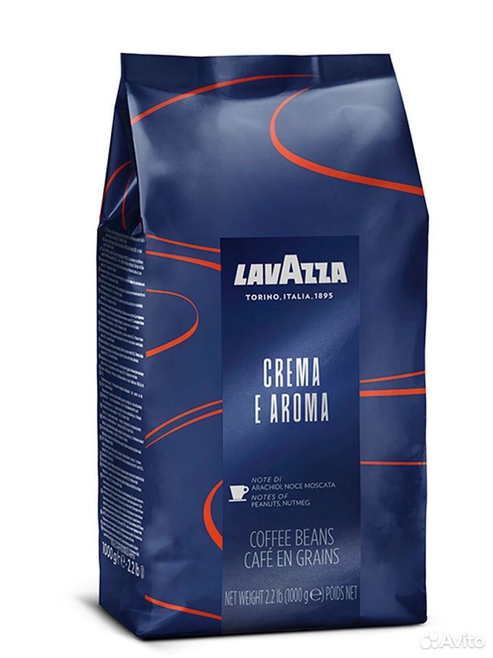 Кофе lavazza crema E aroma 1 кг купить на Зозу.ру - фотография № 1
