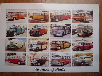 Старинные автобусы (Мальта )