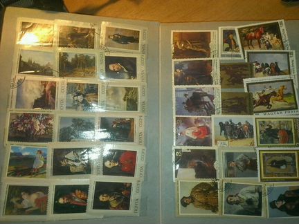 Почтовые марки. коллекция марок