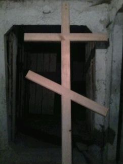 Крест могильный новый