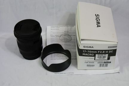Sigma AF 17-70mm f/2.8-4.0 new