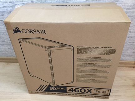 Корпус Corsair Crystal Series 460X RGB