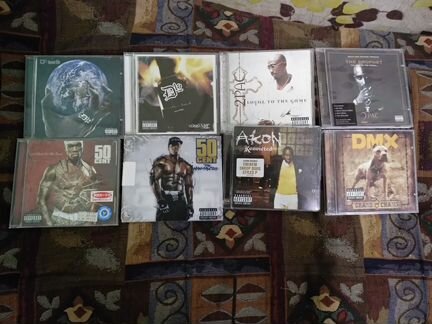 Eminem, DMX, 50 cent, 2pac, Akon, D12