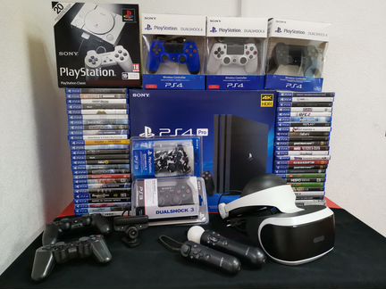 PS4, PS3, VR PlayStation, Portable Приставки