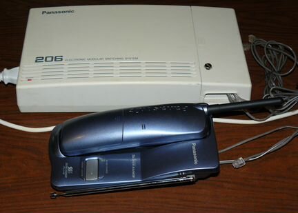 Атс Panasonic KX-T206SBX и телефон KX-TC1205RUF