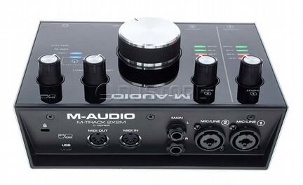 Аудио интерфейс M-audio M-track 2X2M