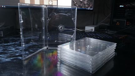 Коробки (Box) для DVD и CD дисков из оргстекла