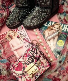 Журналы glamour и cosmopolitan