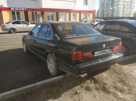 BMW 5 серия 2.5 МТ, 1991, седан, битый