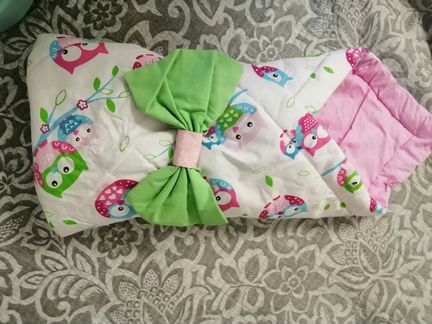 Новое одеяло на выписку новорождённого