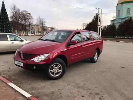SsangYong Actyon Sports 2.0 МТ, 2008, 155 000 км