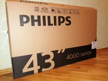 Новый телевизор Philips 43 108 см 20 каналов