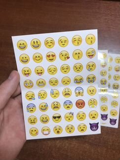 Наклейки стикеры emoji