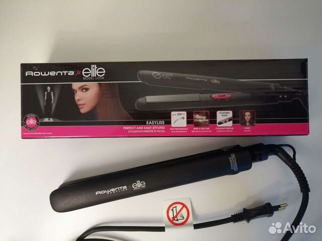 Выпрямитель для волос Rowenta новый