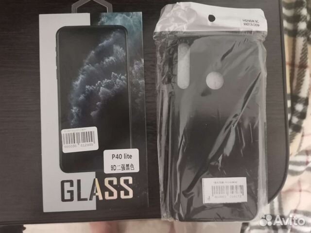 Чехол и защитное стекло