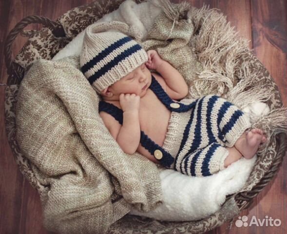 Костюм для фотосессии новорожденного Прокат