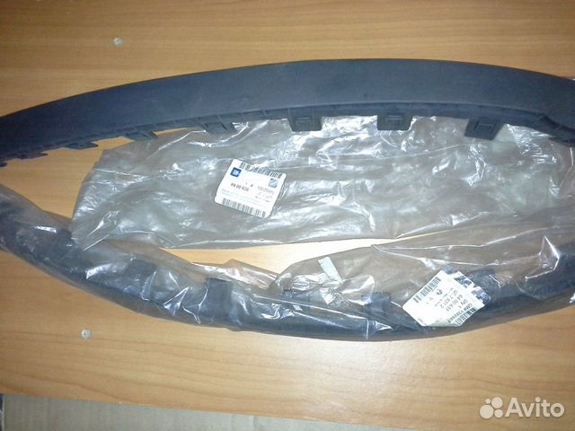 Спойлер переднего бампера левый Opel Corsa D