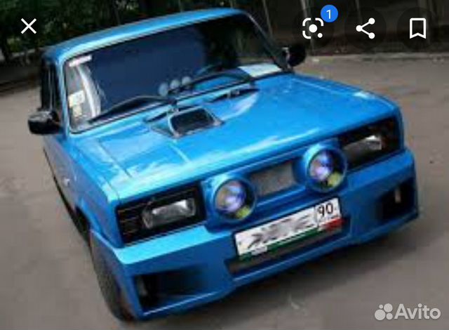 Бампер передний тюнинг ваз 2105 2107