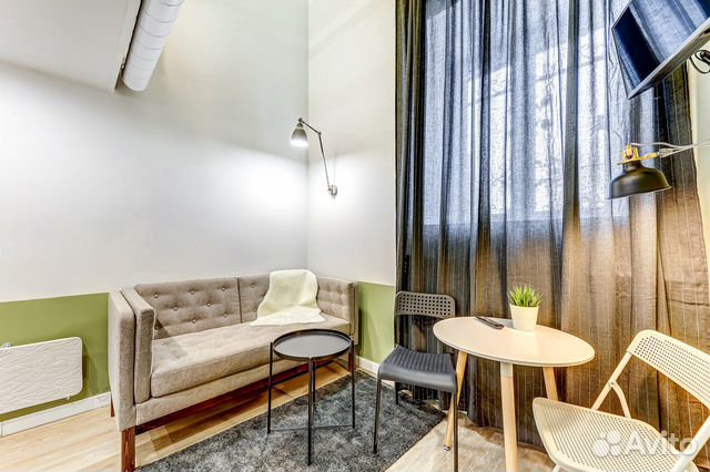 

Квартира-студия, 19,1 м², 1 кровать