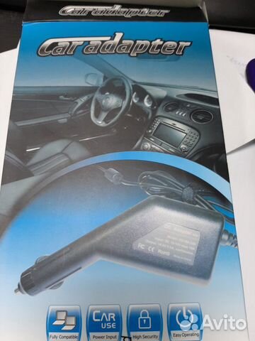 Автомобильный адаптер для ноутбука 19v 2.1a 5.5mm