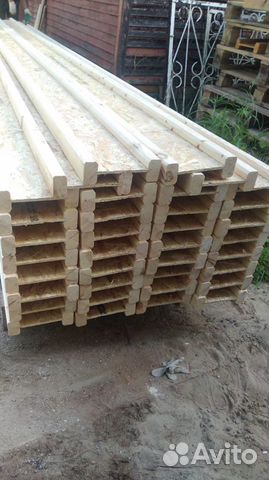 Двутавровые деревянные балки