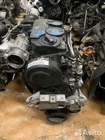 Двигатель двс BLS 1.9d Ауди Сеат Шкода WV