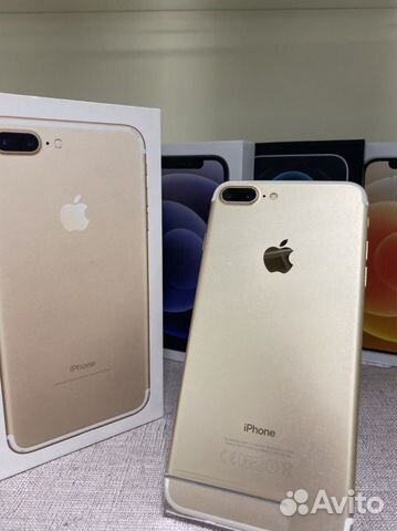 iPhone 7 Plus Gold 256gb б/у Ростест