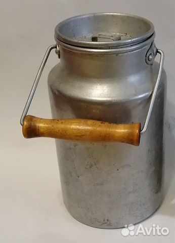 Бидон алюминиевый СССР, 2 литра
