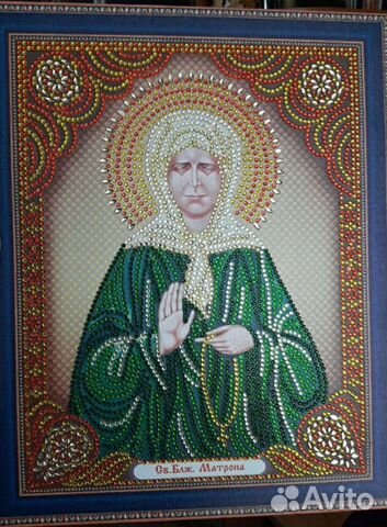 Икона Святая Блаженная Матрона