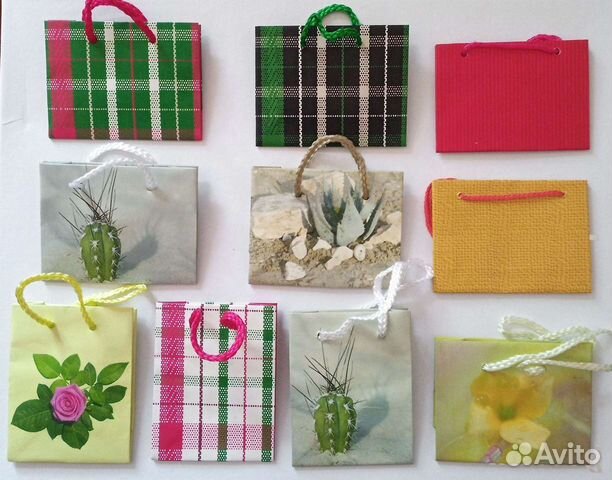 Пакетики подарочные