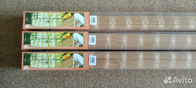 Штора- ролета бамбуковая