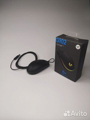 Новая проводная мышь Logitech G102 lightsync