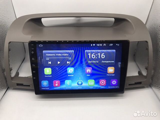 Штатная магнитола Toyota Camry V-30 Android 1+16