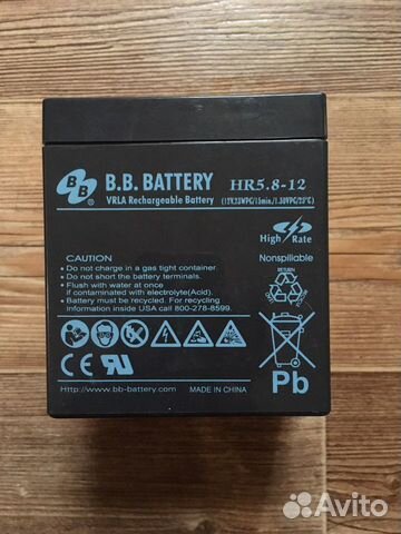 Аккумулятор батарея для ибп новая