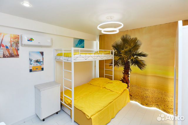 

Квартира-студия, 24 м², 2 кровати