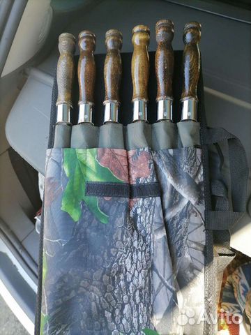 Набор шампуров в чехле