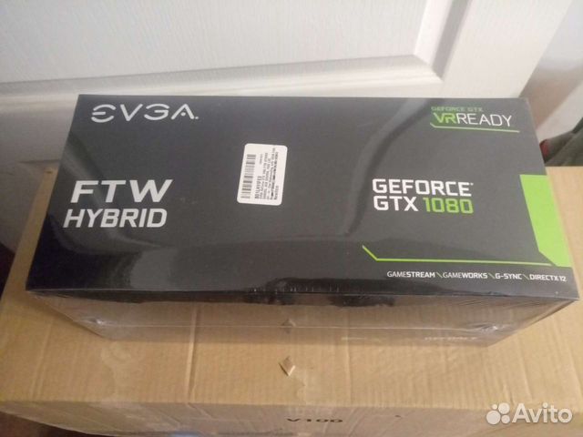 Видеокарта evga GTX 1080 FTW 8GB Новая