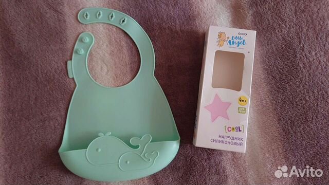 Слюнявчик силикон