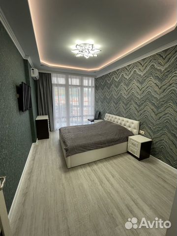 

1-к. квартира, 46 м², 3 кровати