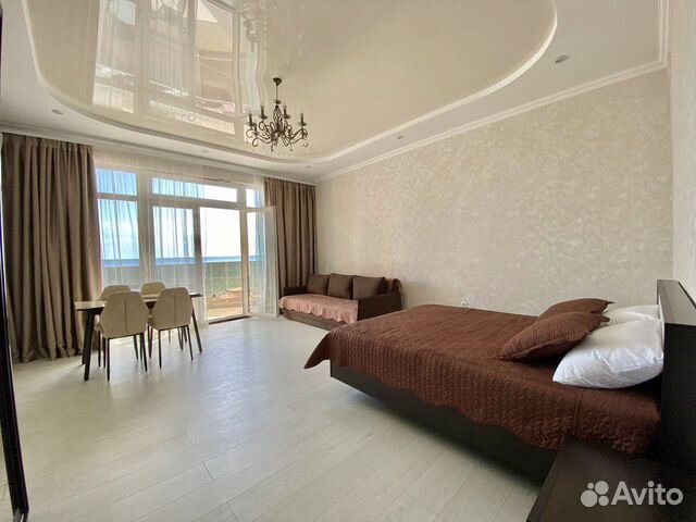 

1-к. квартира, 45 м², 2 кровати