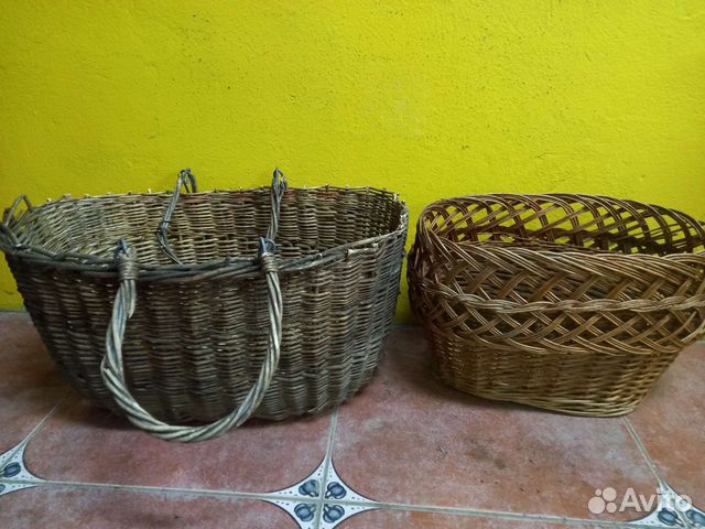 Старинные корзинки, большие