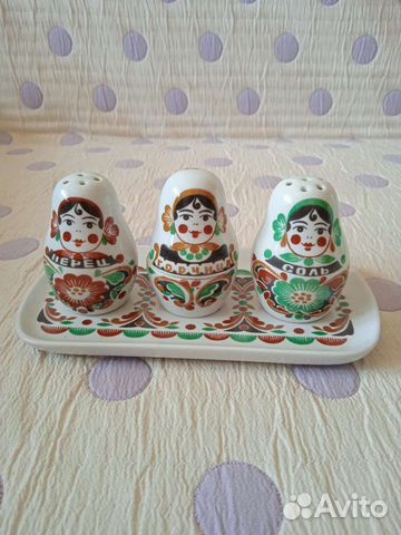 Набор для специй Матрешки. Вербилки