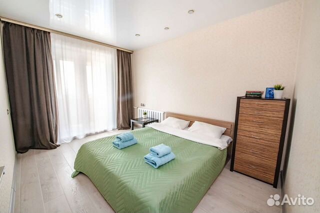 

2-к. квартира, 53 м², 2 кровати