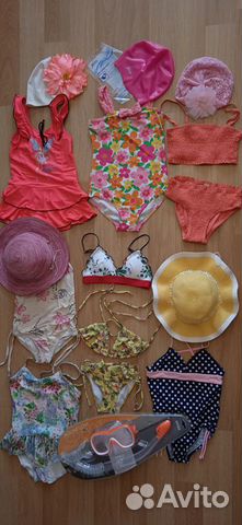 Купальник для девочки 4-10 лет