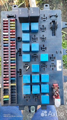 Блок предохранителей Рено Магнум