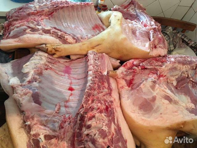 Мясо домашняя свинина и телятина(смотрите описание